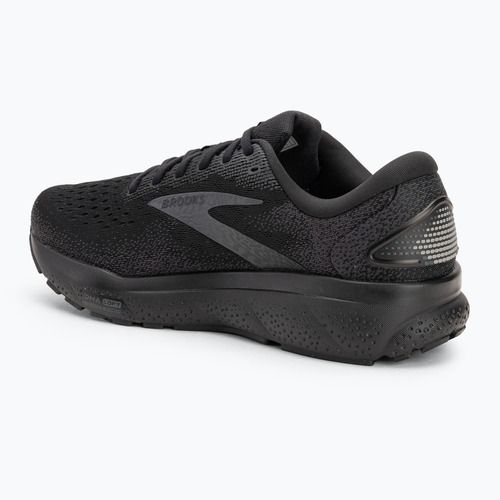 Pánska bežecká obuv Brooks Ghost 16 wide fit black/black/ebony