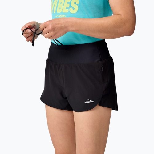 Dámske bežecké šortky Brooks Chaser 3" 2.0 black