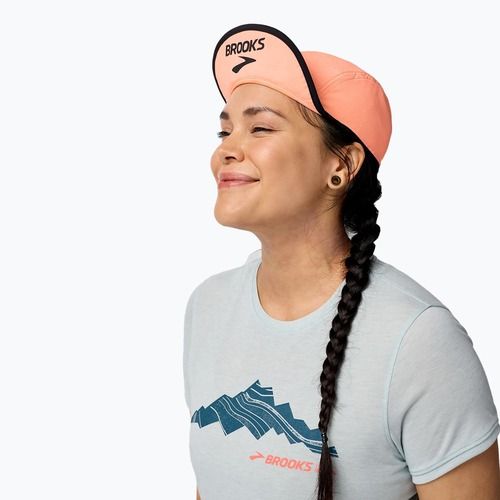 Šiltovka Brooks Lightweight Packable 2.0 neo ember/black