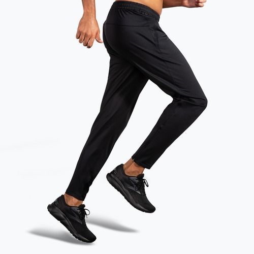 Pánske bežecké nohavice Brooks Spartan 2.0 black