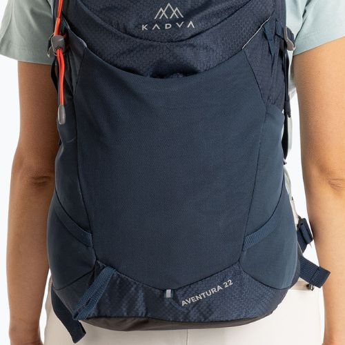 Turistický batoh KADVA Aventura 22 l oceľovo modrý
