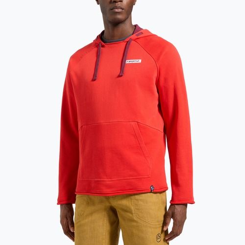 Pánska mikina La Sportiva Telendos Hoody mountain red