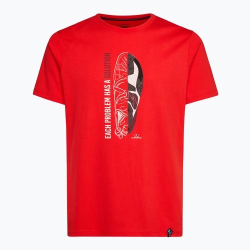 Pánske tričko La Sportiva Solution mountain red