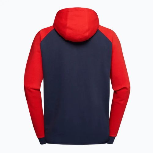 Pánska mikina La Sportiva Kaos night sky / mountain red