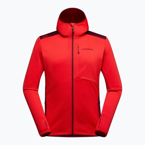 Pánska trekingová mikina La Sportiva Chill Thermal Hoody mountain red / redwood
