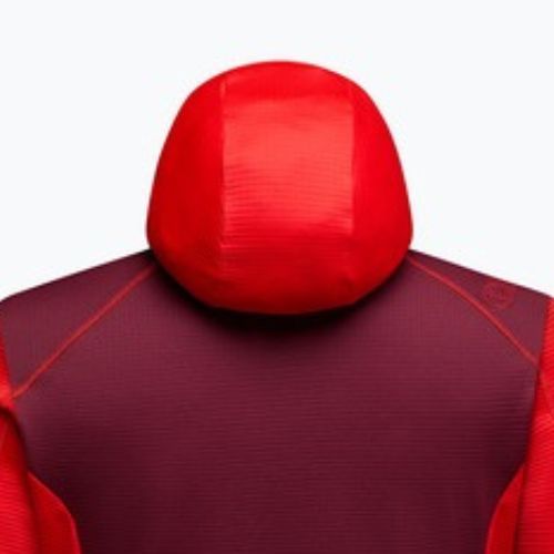 Pánska trekingová mikina La Sportiva Chill Thermal Hoody mountain red / redwood