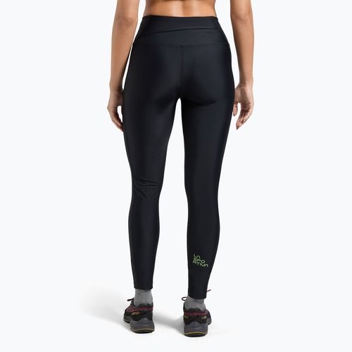Dámske lezecké legíny La Sportiva Aerial black/aspen green