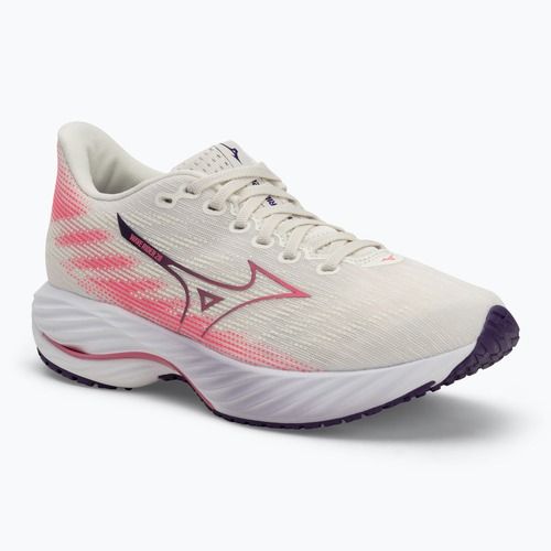 Dámske bežecké topánky Mizuno Wave Rider 28 snow white/camellia rose/vintage indigo