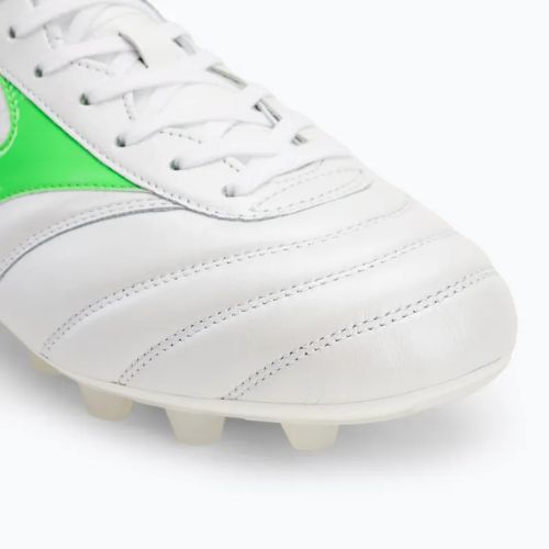 Pánske kopačky Mizuno Morelia II Japan Md white/neon green/galaxy silver