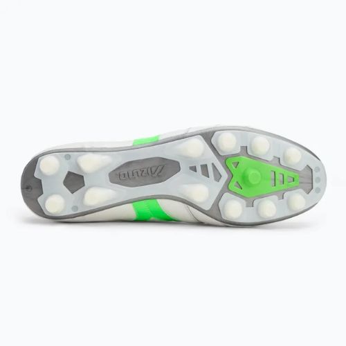 Pánske kopačky Mizuno Morelia II Elite Md white/neon green/galaxy silver