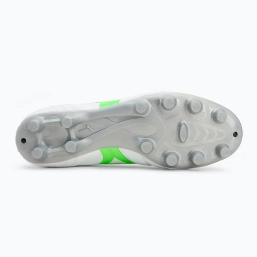 Pánske kopačky Mizuno Morelia II Club Md white/neon green/galaxy silver