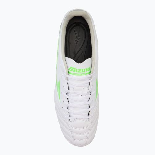 Pánske kopačky Mizuno Morelia Neo IV Pro Mix white/neon green/cool gray 3c
