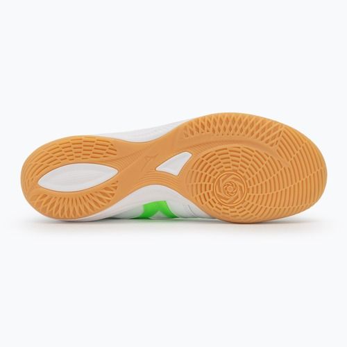 Pánske kopačky Mizuno Morelia Sala Elite IN white/neon green/galaxy silver