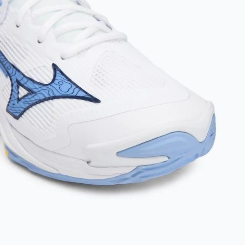 Volejbalová obuv Mizuno Wave Momentum 3 white/bellwether blue/bel air blue