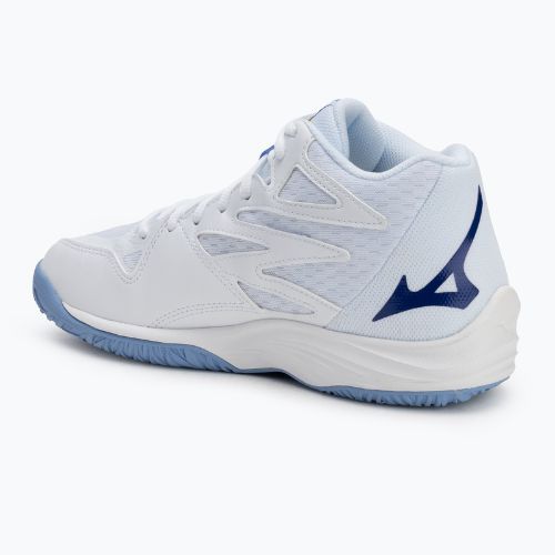 Volejbalová obuv Mizuno Thunder Blade Z Mid white/bellwether blue/bel air blue