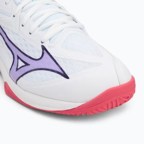 Volejbalová obuv Mizuno Thunder Blade Z white/violet indigo/camellia rose