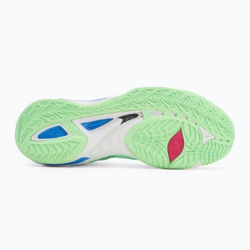 Topánky Mizuno Wave Mirage 5 neo mint/black/frontier blue