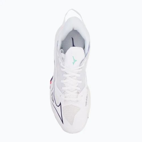 Topánky Mizuno Wave Mirage 5 white/violet indigo/camellia rose