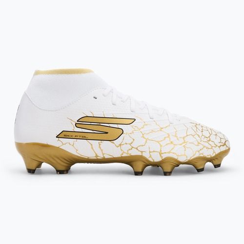 Pánske kopačky SKECHERS Razor 1.5 Academy FG white/gold