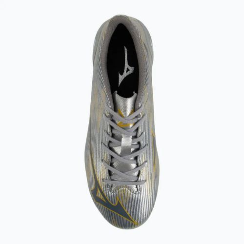 Detské kopačky Mizuno α II Select Jr Md galaxy silver/8605 c/gold