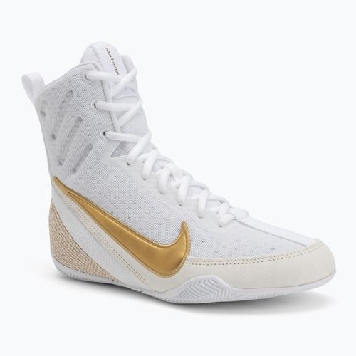 Boxerské topánky Nike Machomai 3 white/metallic gold