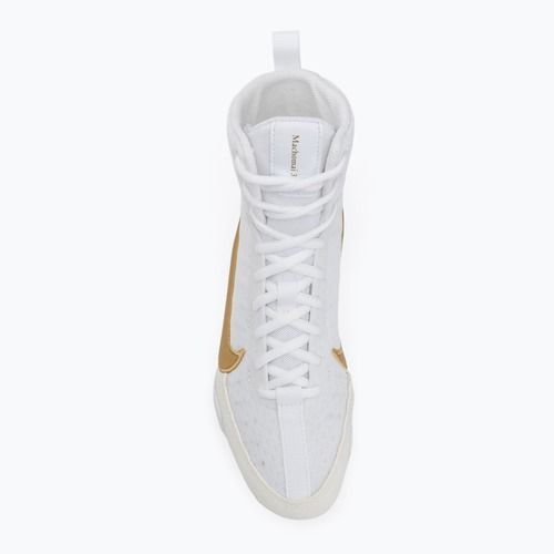 Boxerské topánky Nike Machomai 3 white/metallic gold