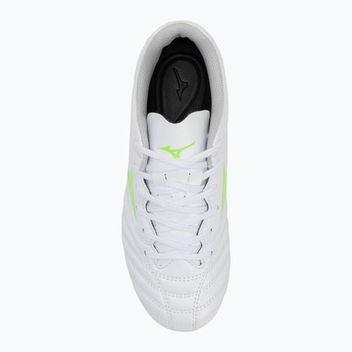 Detské kopačky Mizuno Monarcida Neo III Select Jr Md white/neon green