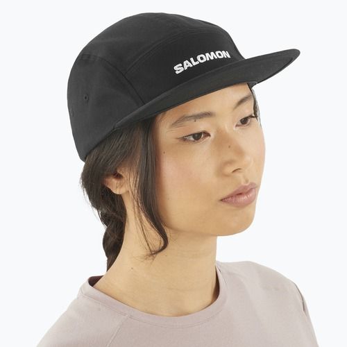 Šiltovka Salomon 5 Panel deep black