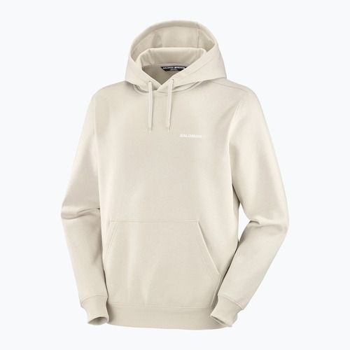Pánska mikina Salomon Logo Hoodie rainy day