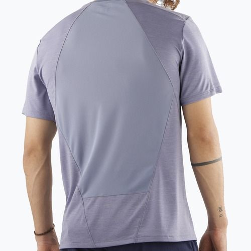 Pánske tričko Salomon Outline Tee blue granite