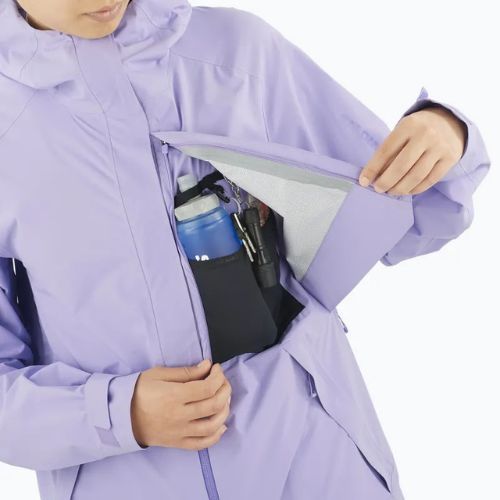 Dámska vetrovka Salomon Outerpath Pro 2.5L violet tulip