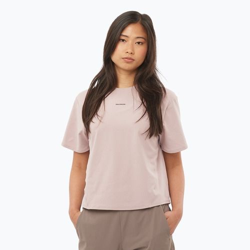 Dámske tričko Salomon Trackline Tee SS etherea