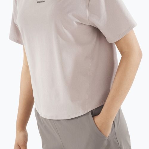 Dámske tričko Salomon Trackline Tee SS etherea