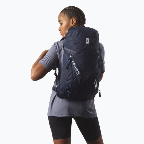 Dámsky turistický plecniak Salomon Aerotrek 18 l M-L maritime blue/mood indigo/ballad blue