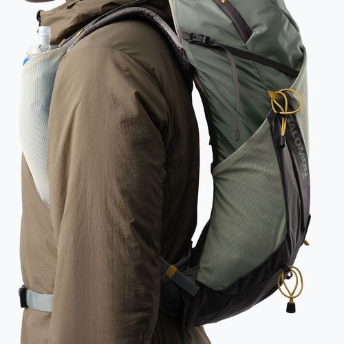 Pánsky turistický batoh Salomon Aerotrek 20 l S-M sedona sage/seagrass/nine iron