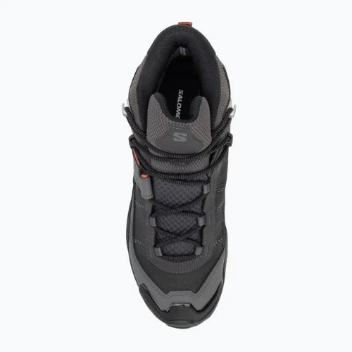 Pánske trekové topánky Salomon X Ultra 5 MID GTX asphalt / castlerock / burnt ochre