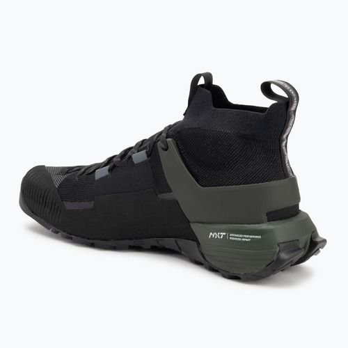 Pánske nástupové topánky Salewa Wildfire Nxt Knit onyx / dark olive