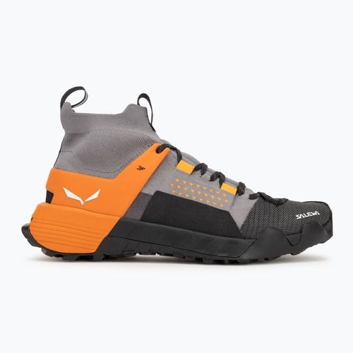 Pánske nástupové topánky Salewa Wildfire Nxt Knit alloy/tumeric