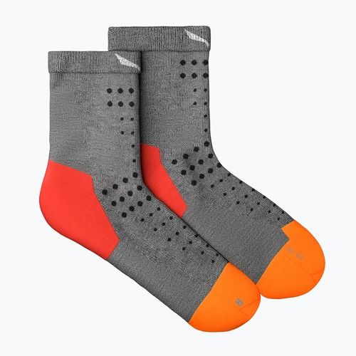 Pánske ponožky Salewa Pedroc Am Qrt light grey melange/4570