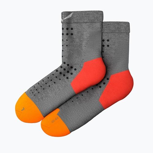 Pánske ponožky Salewa Pedroc Am Qrt light grey melange/4570