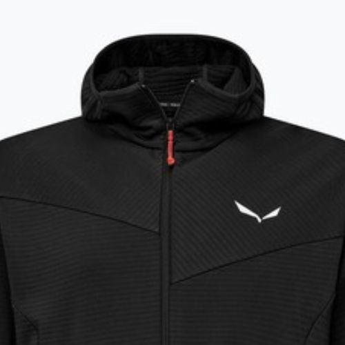 Pánska trekingová mikina Salewa Puez Altavia PL HD black out