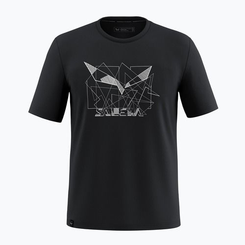 Pánske tričko Salewa Eagle Geometric black out
