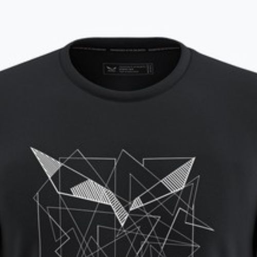 Pánske tričko Salewa Eagle Geometric black out