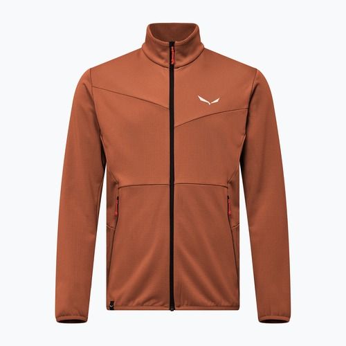 Pánska trekingová mikina Salewa Puez Cammio PL bombay brown