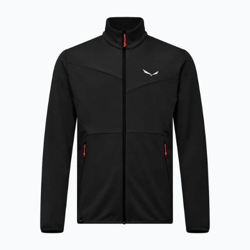 Pánska trekingová mikina Salewa Puez Cammio PL black out