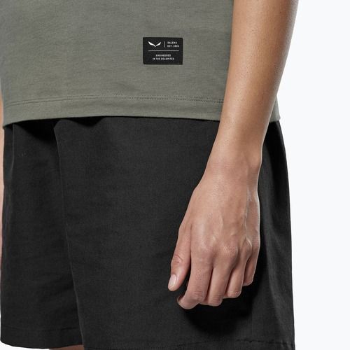 Dámske tričko Salewa Eagle Logo Patch 5A50 faded green