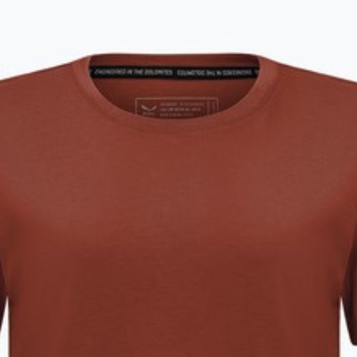 Dámske tričko Salewa Eagle Logo Patch 1980 etruscan red