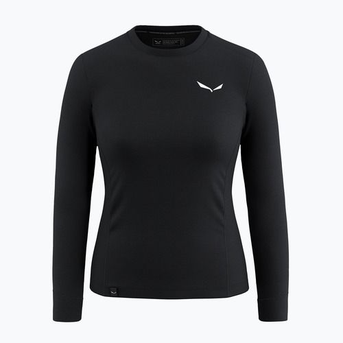 Dámske trekingové tričko Longsleeve Salewa Puez Dry black out