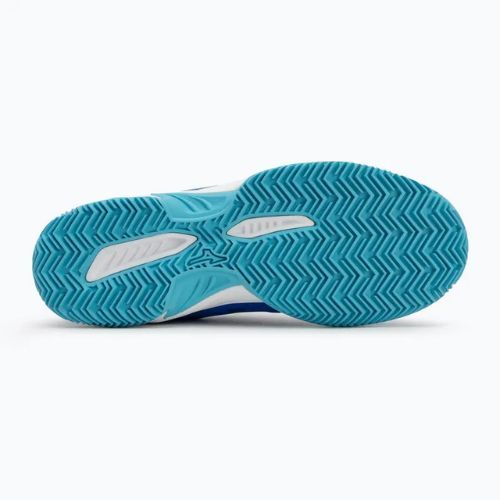 Tenisová obuv Mizuno Break Shot 4 CC mugen blue/ white/ river blue