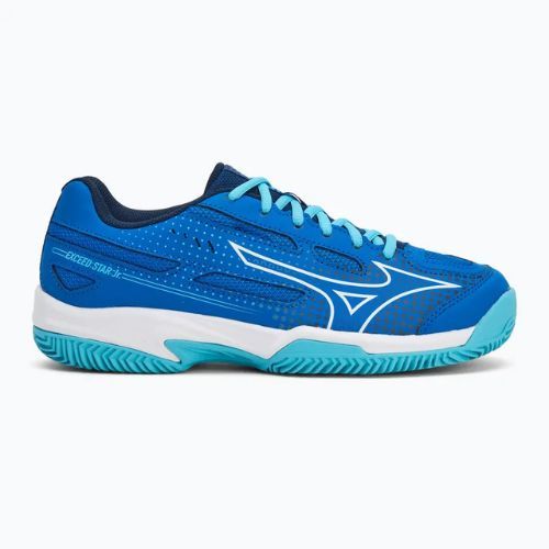 Detské tenisové topánky Mizuno Exceed Star CC mugen blue/white/river blue